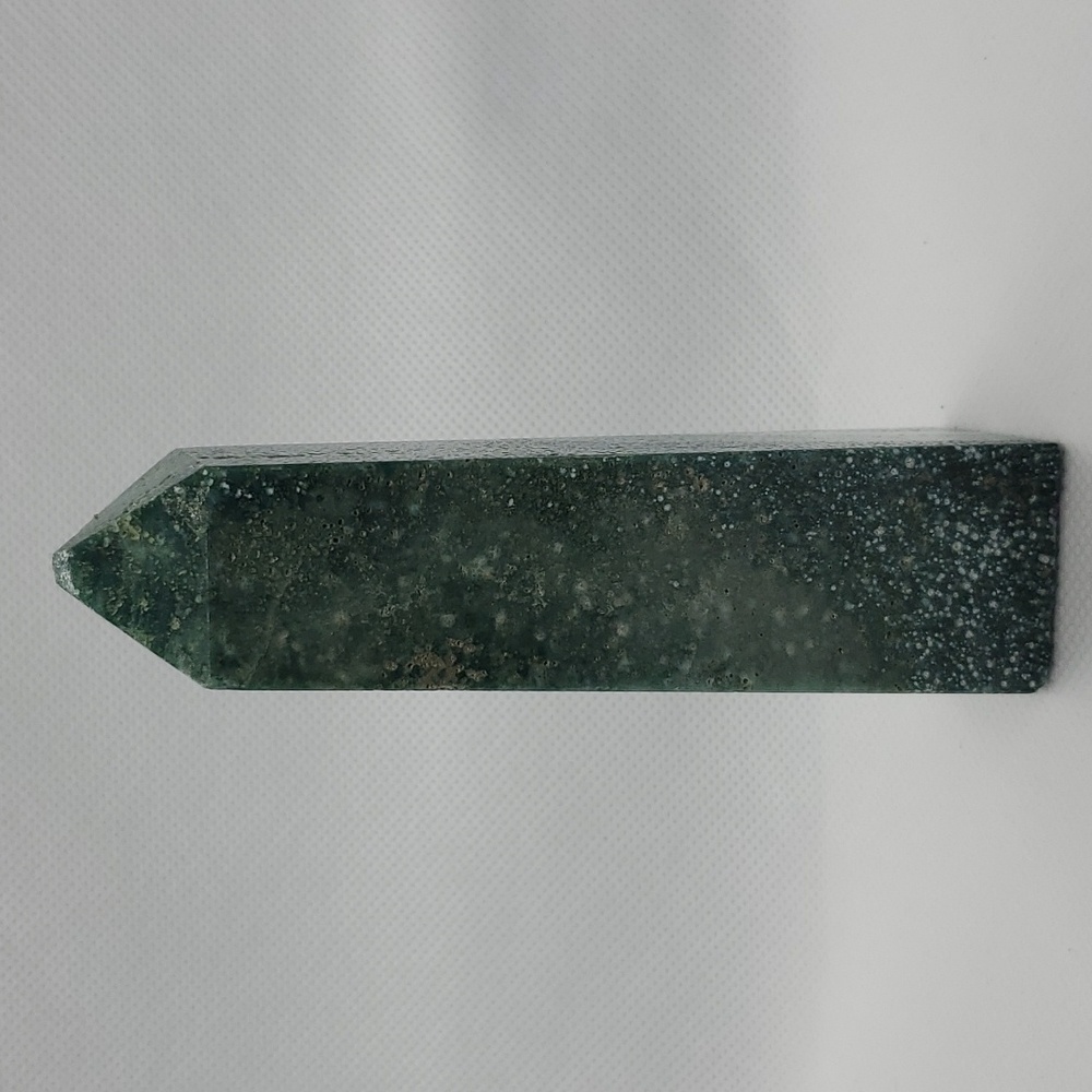 4.25" Green Jasper Tower